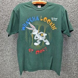 Vtg Looney Tunes Bugs " Whatcha Lookin At Doc " Lake George, NY Mens Sz XL Shirt